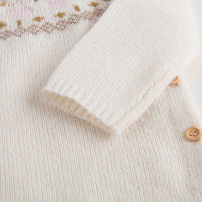 Baby Girls Ivory Wool Sets
