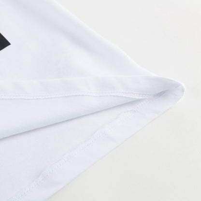 Boys & Girls White Logo Vest