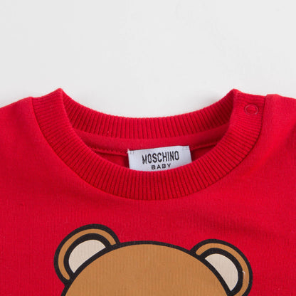 Baby Poppy Red Cotton T-shirt