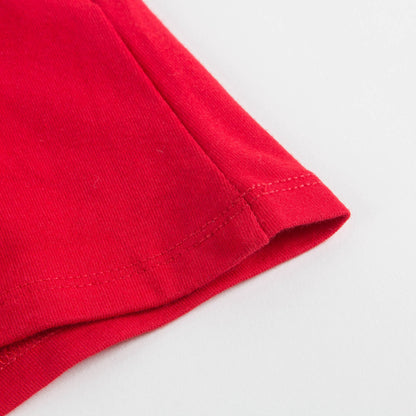 Baby Poppy Red Cotton T-shirt