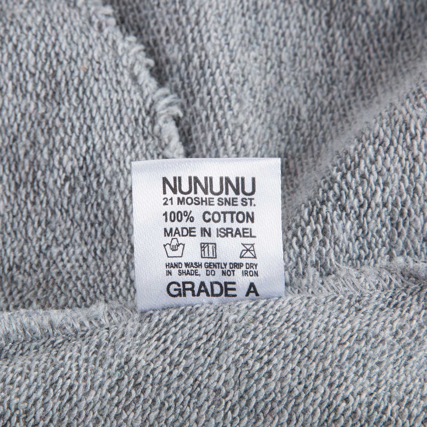 Girls Heather Grey Cotton Dress