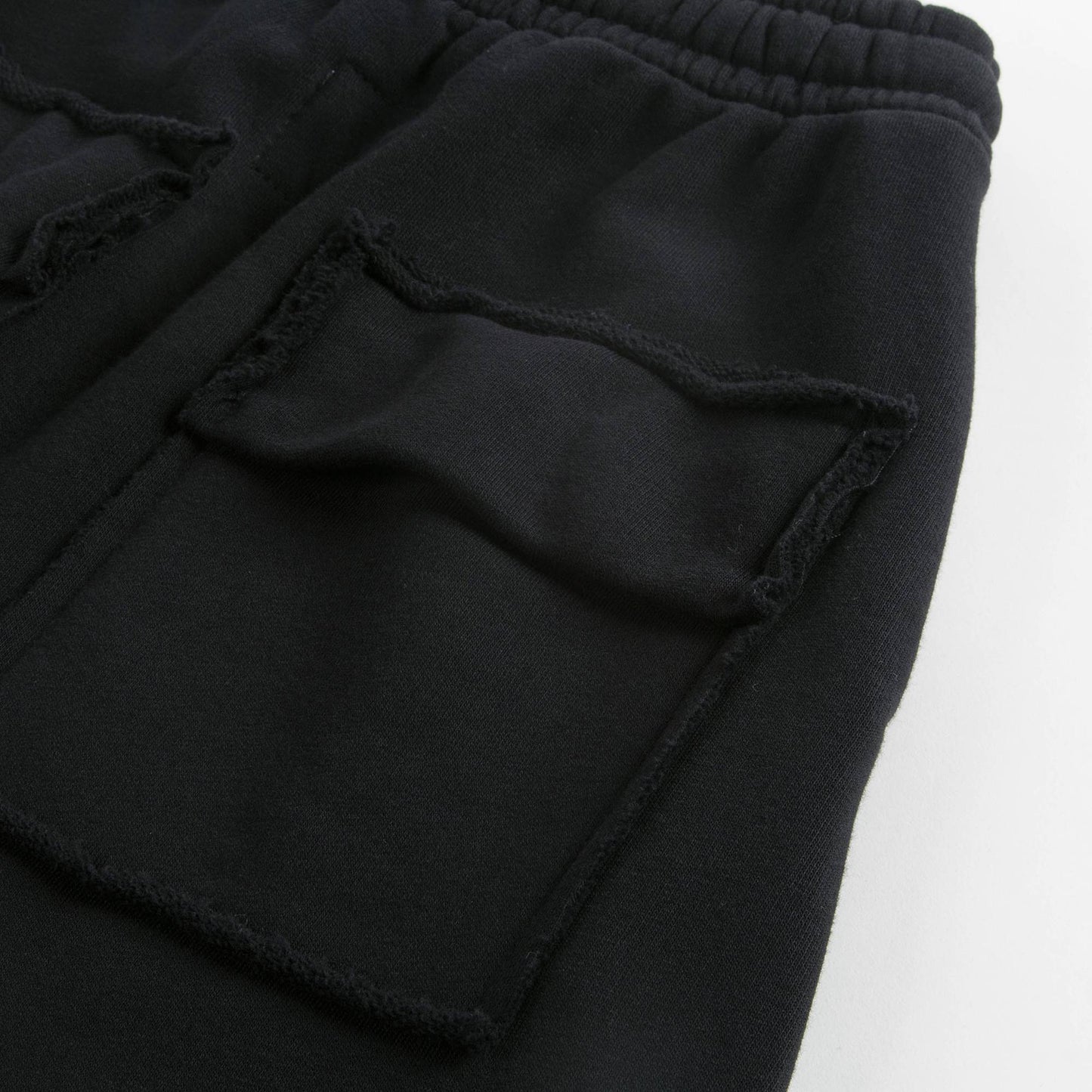 Baby Boys Black Skull Cotton Trousers