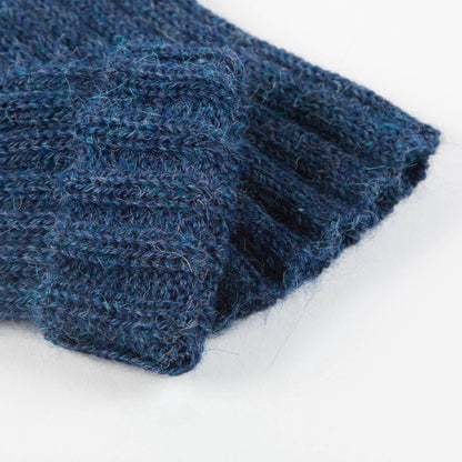 Baby Dark Blue Alpaca Wool Trousers