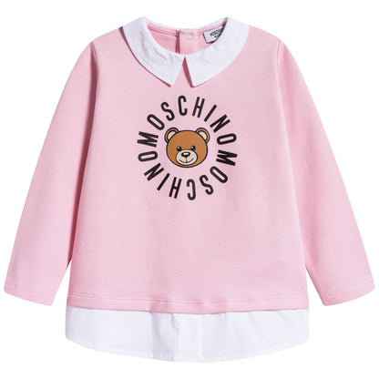 Baby Girls Pink Cotton Sets