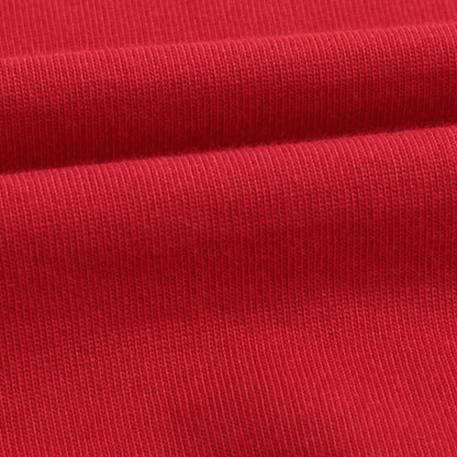 Boys Red Logo Cotton Top