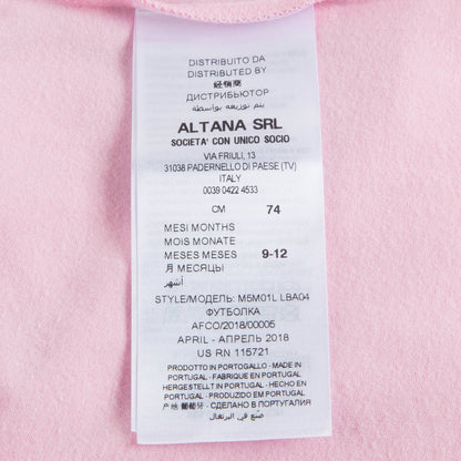 Baby Girls Rose Cotton T-shirt