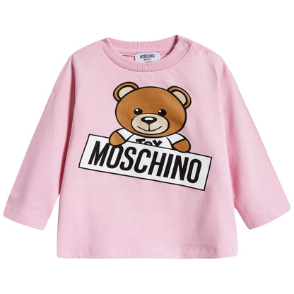 Baby Girls Rose Cotton T-shirt