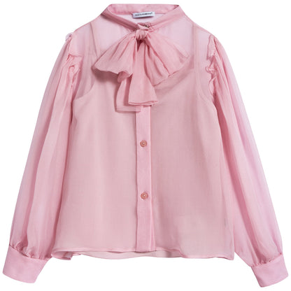 Girls Light Pill Rose Shirt