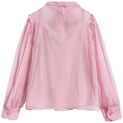 Girls Light Pill Rose Shirt