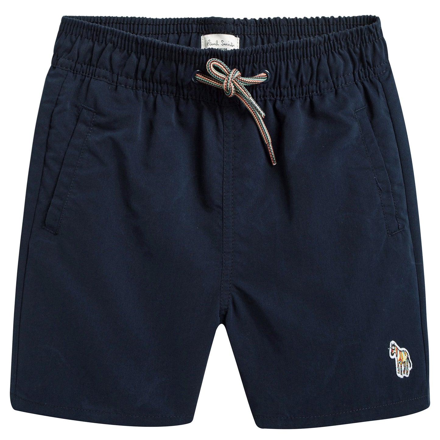 Boys Navy Blue Cotton Shorts