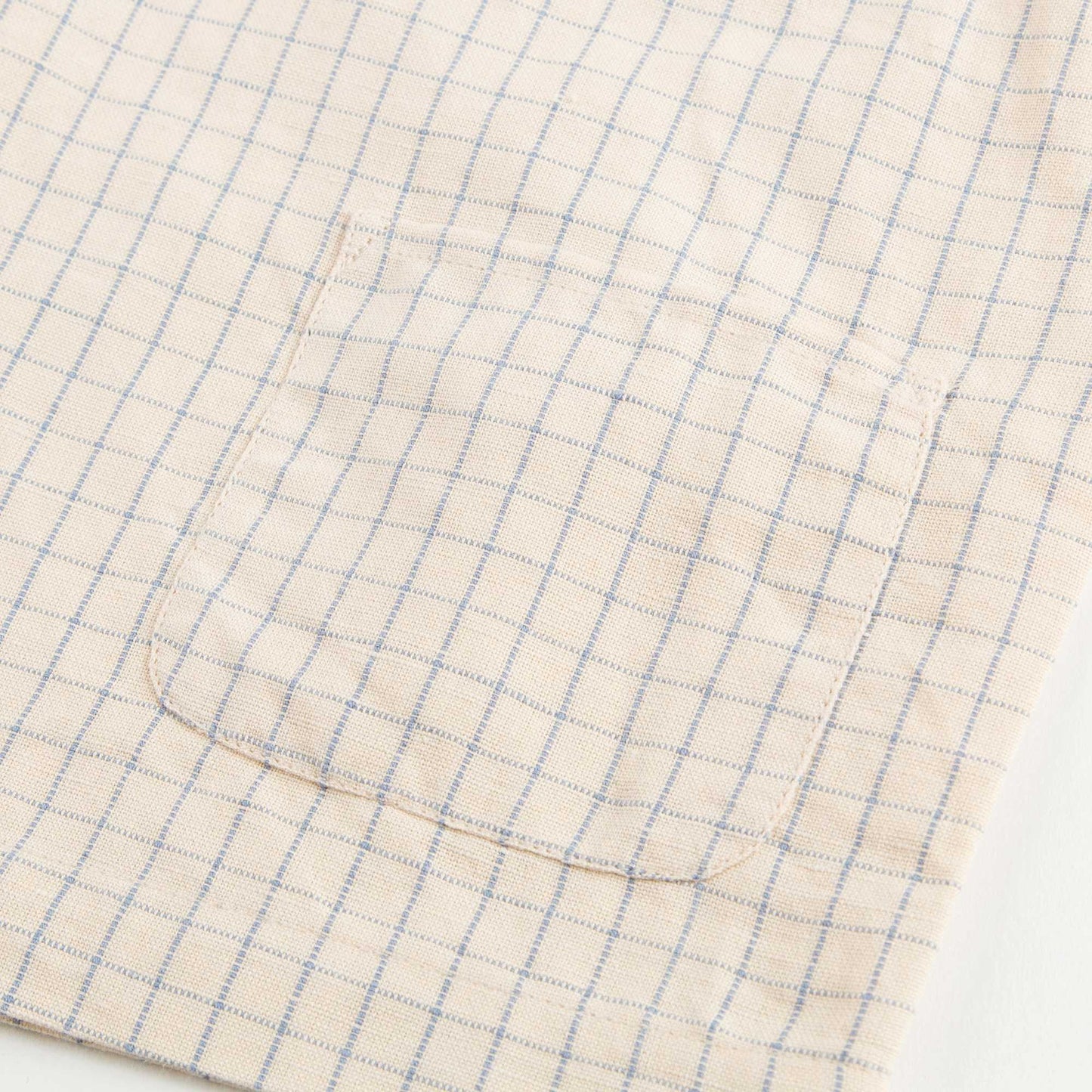 Girls Rustic Check Woven Blouse