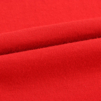 Baby Girls Red Printed Cotton T-shirt