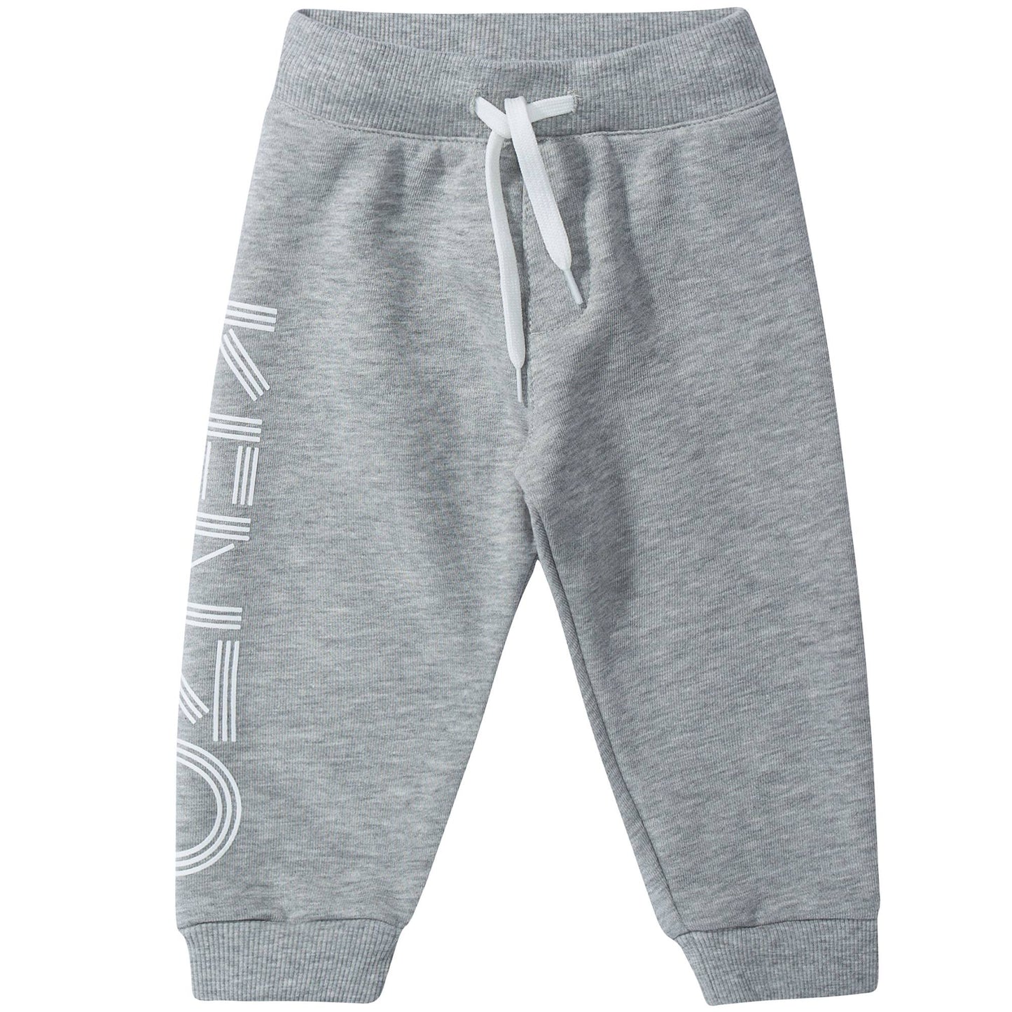 Boys Grey Logo Tracksuit Trousers