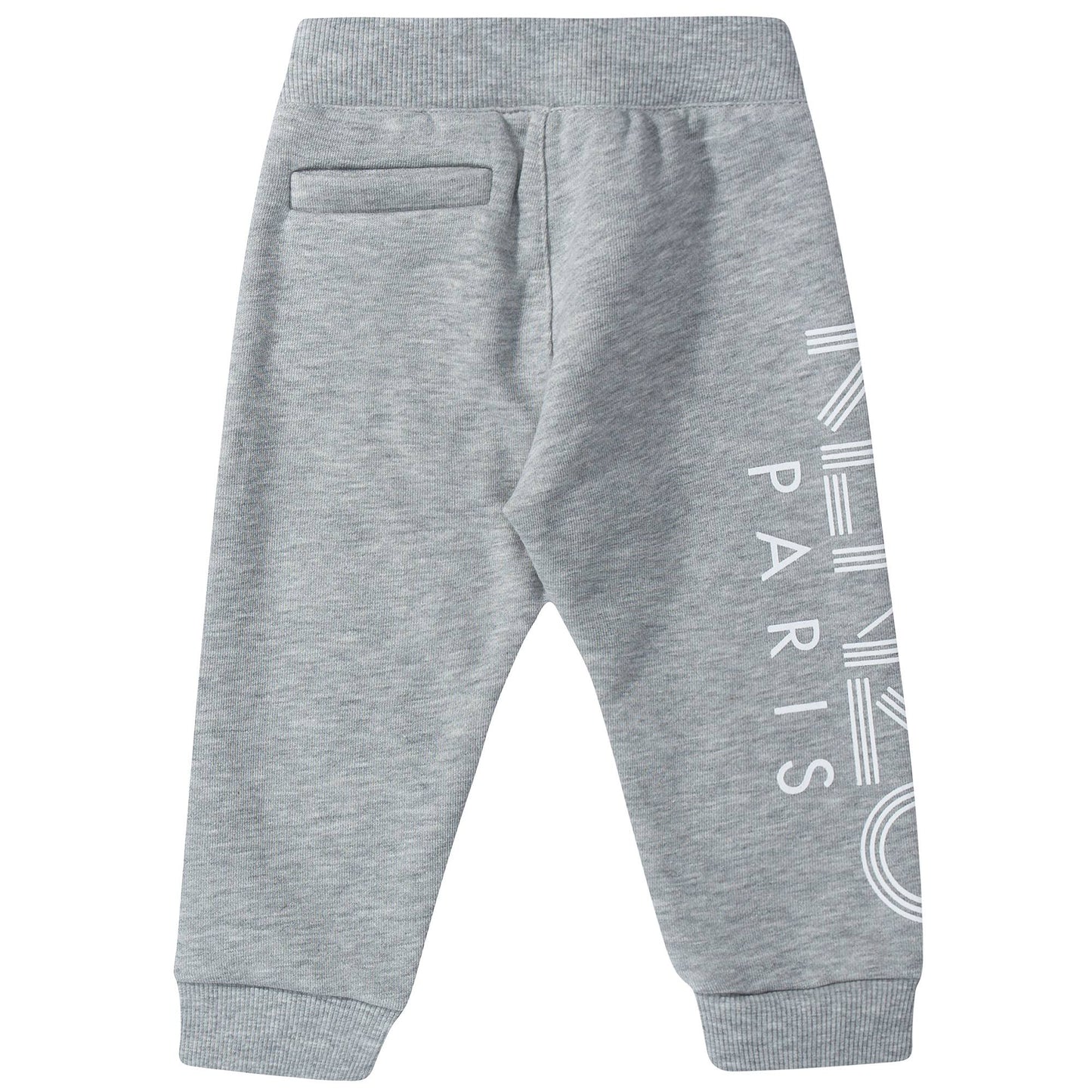 Boys Grey Logo Tracksuit Trousers