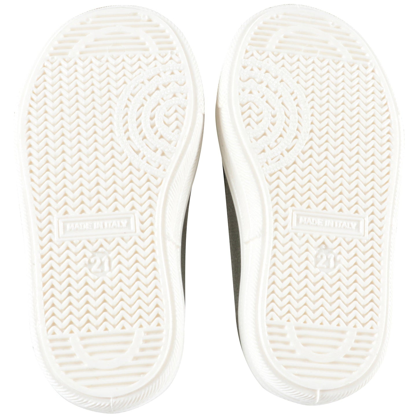 男婴绿色帆布鞋