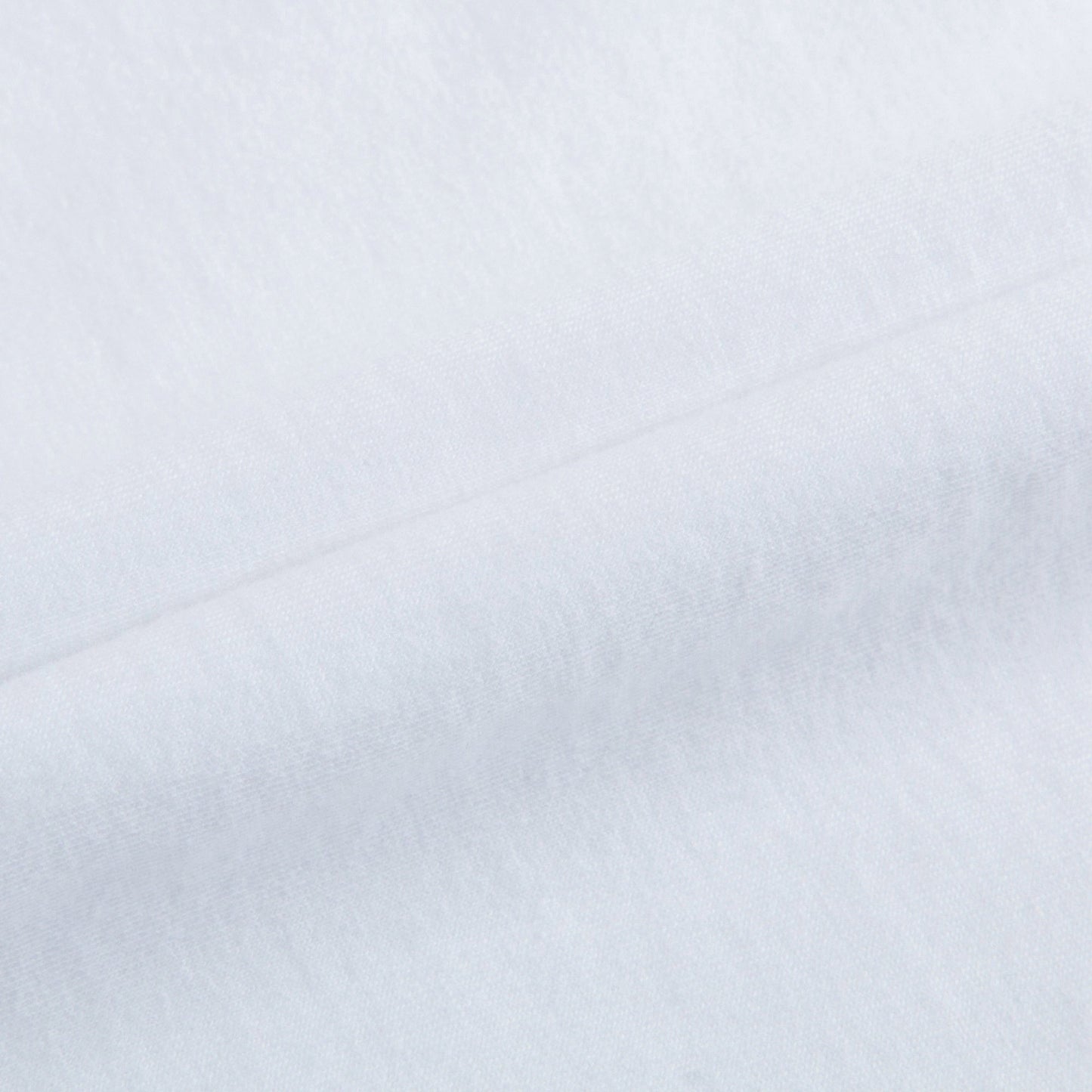 Girls White Cotton T-shirt With Check Trim