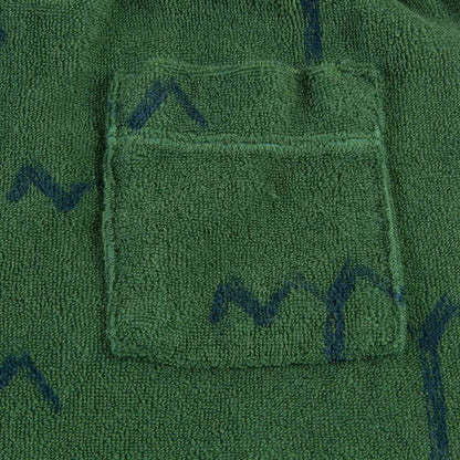 Girls Green Trees Cotton Shorts