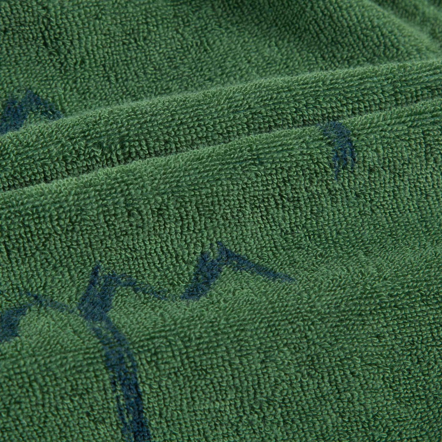 Girls Green Trees Cotton Shorts