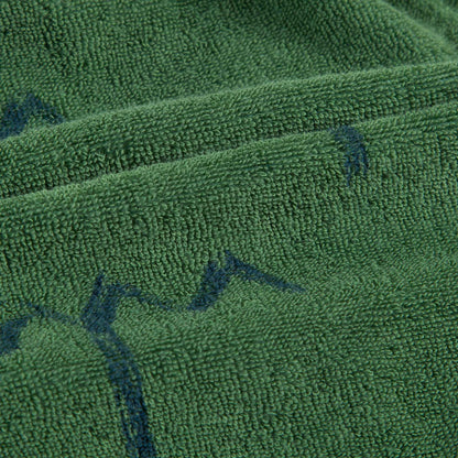 Girls Green Trees Cotton Shorts