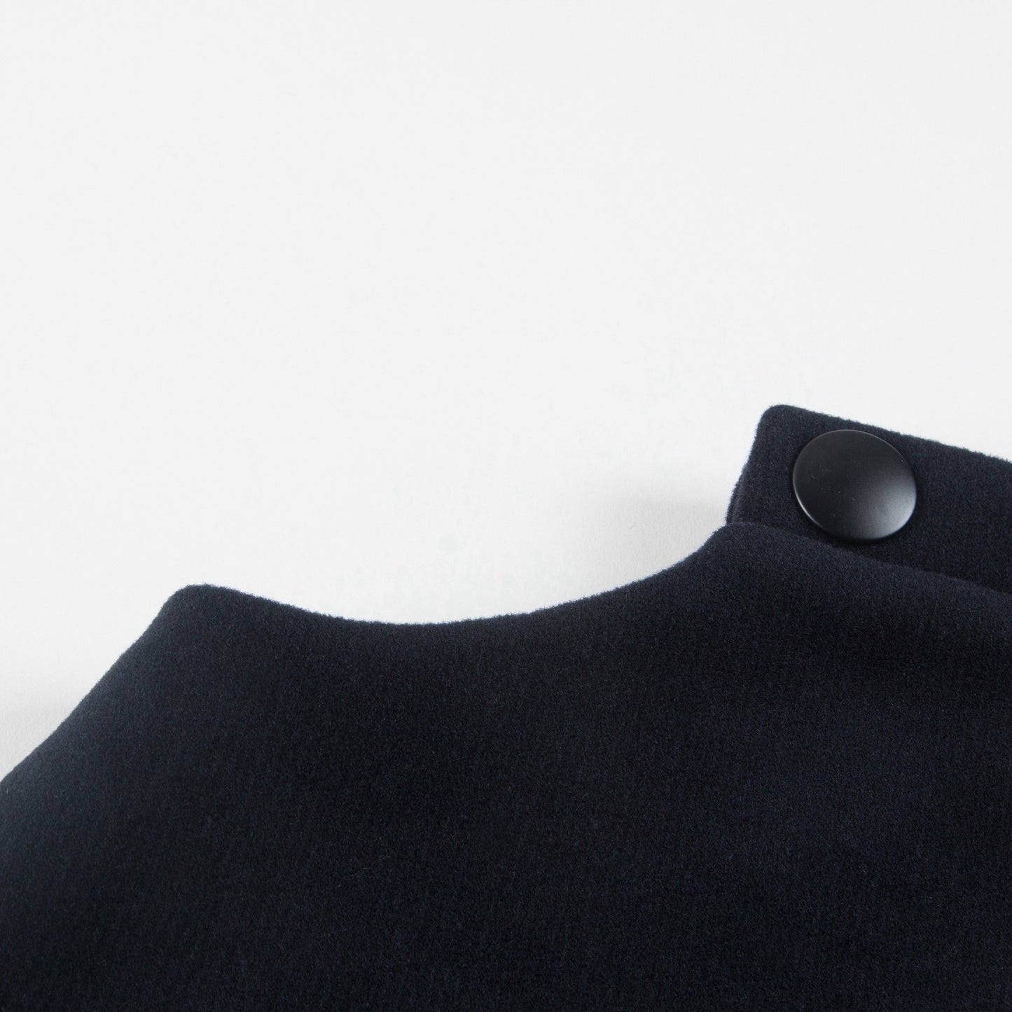 Girls Navy Blue  Wool Jacket