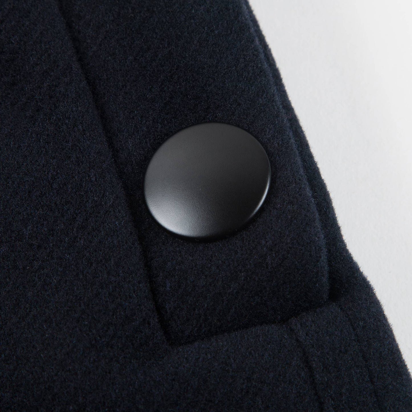 Girls Navy Blue  Wool Jacket