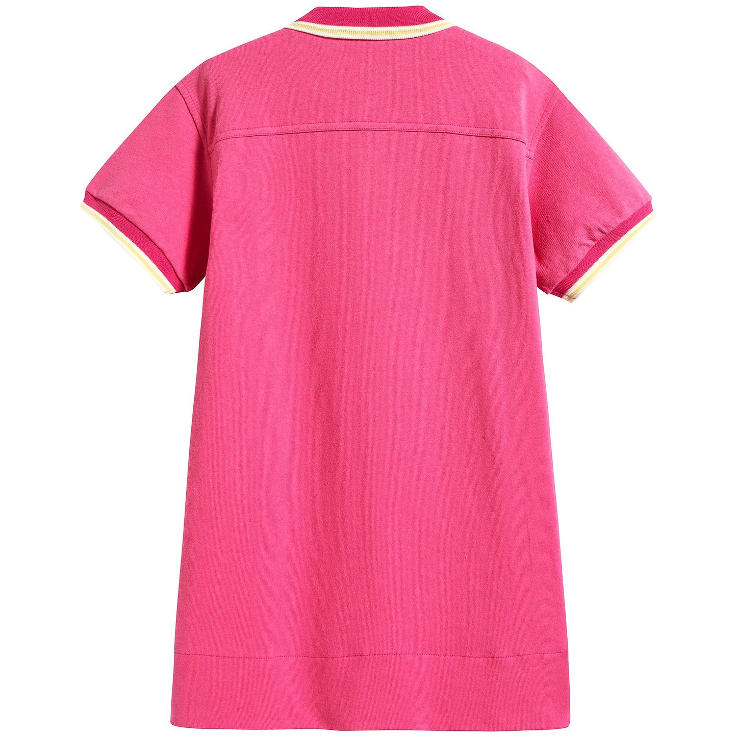 Girls Fuxia Cotton Dress