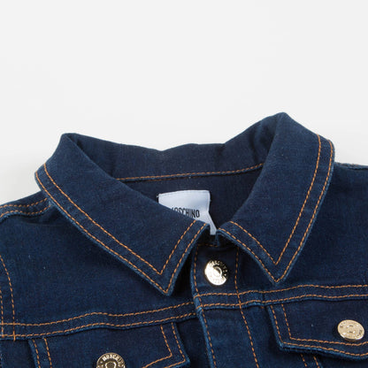 Baby Girls & Boys Dark Blue Cotton Rider