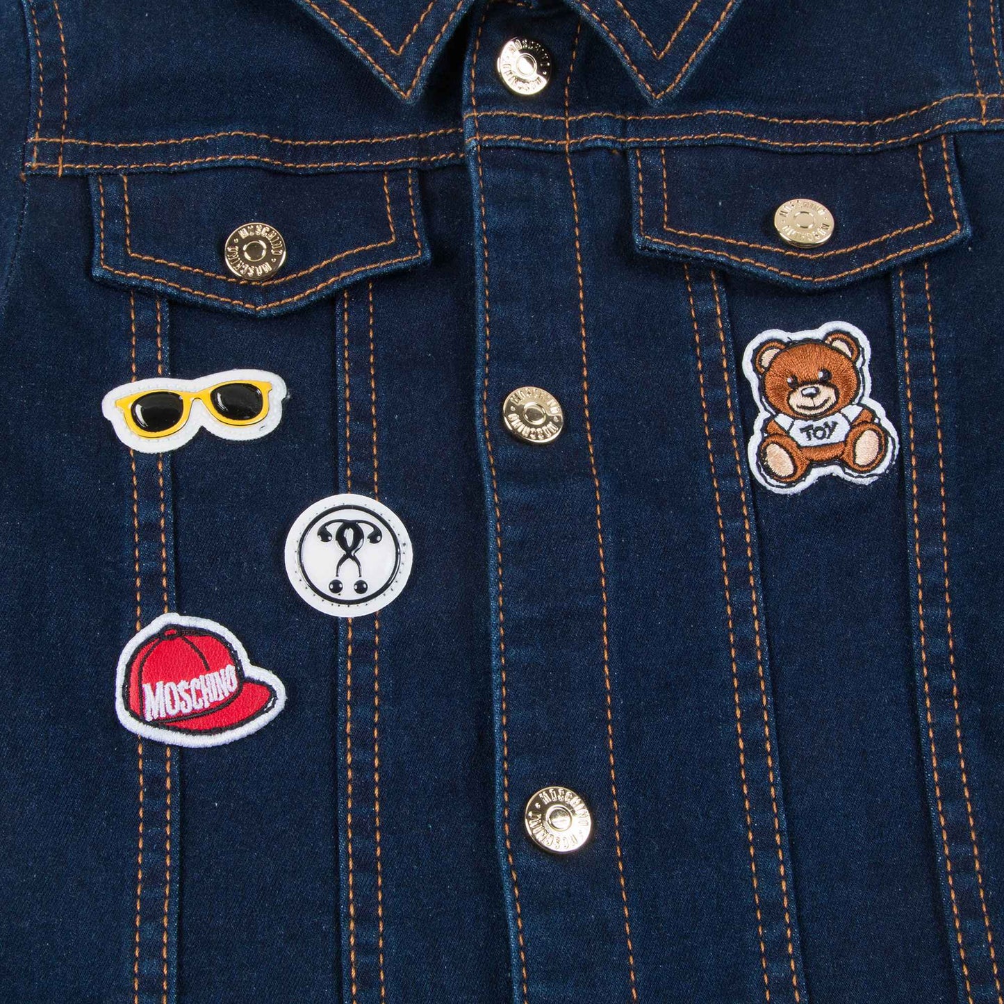 Baby Girls & Boys Dark Blue Cotton Rider