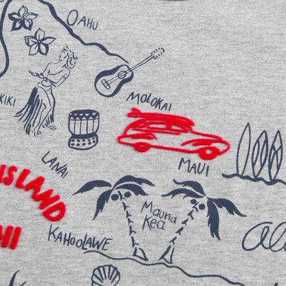 Boys Grey Cotton T-shirt