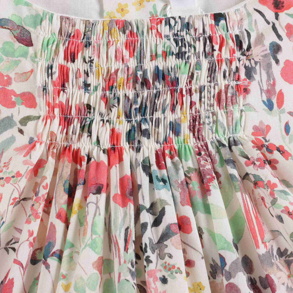 Girls Multicolor Cotton Dress