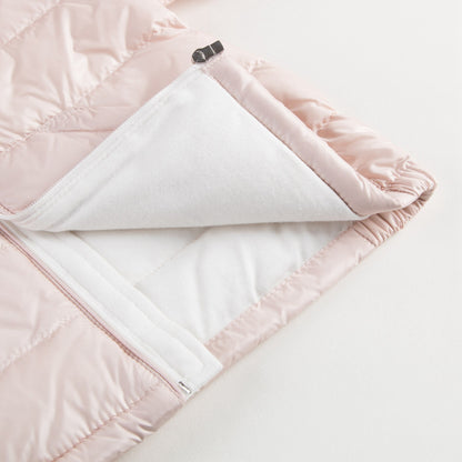 Baby Girls Light Pink 'Carle' Down Padded Jacket
