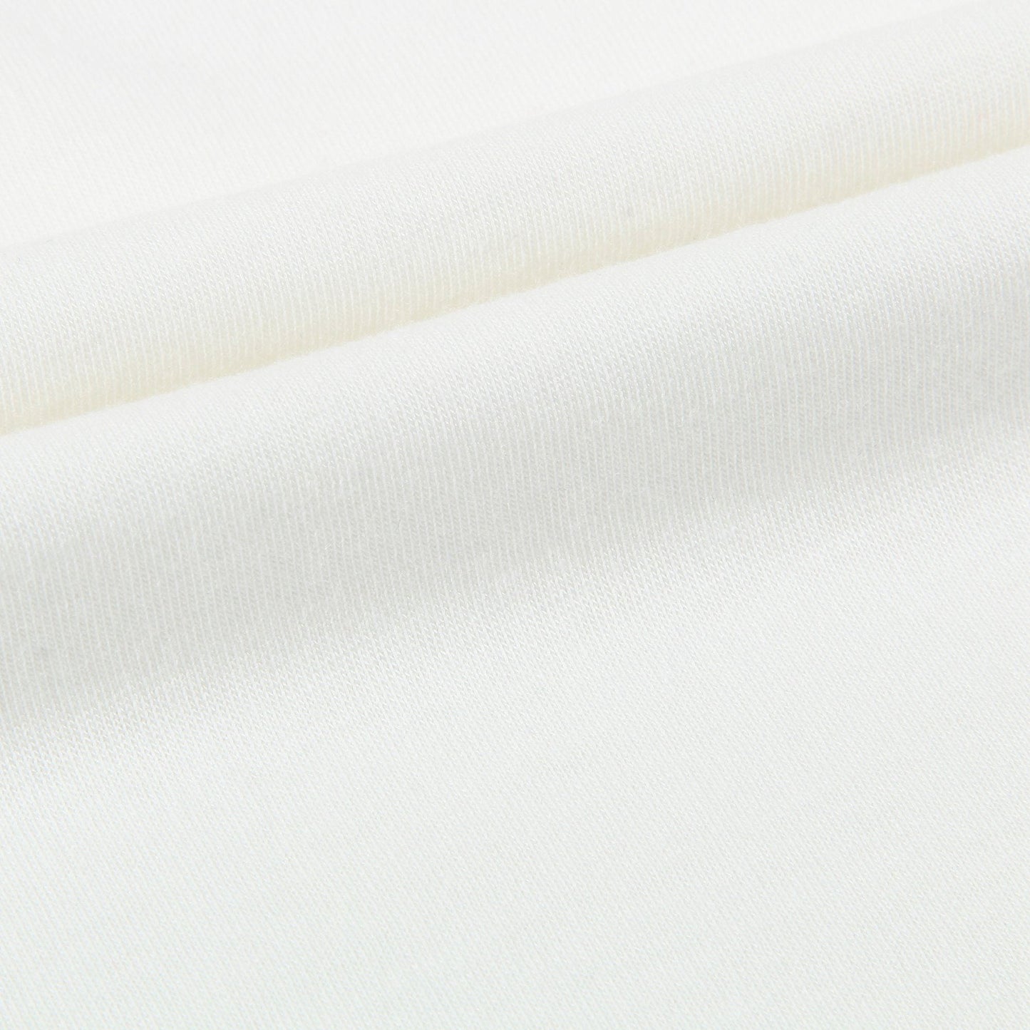 Girls White Cotton T-shirt