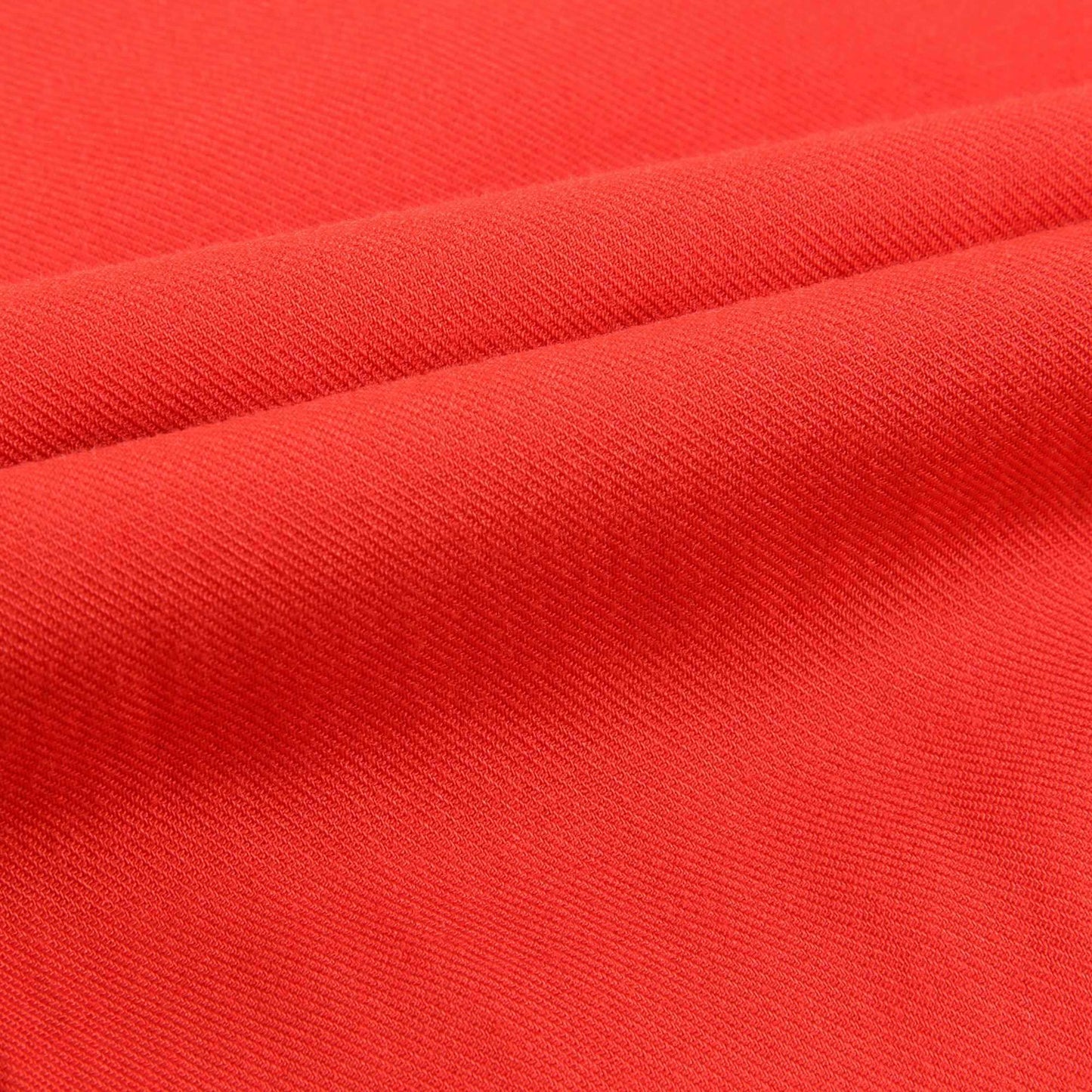 Girls Red Viscose Dress