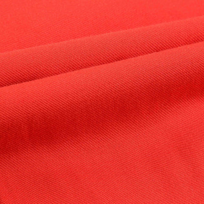 Girls Red Viscose Dress