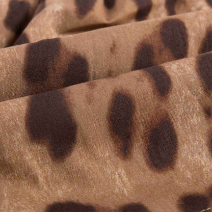 Girls Leopard Print Zambia Top & Shorts Set