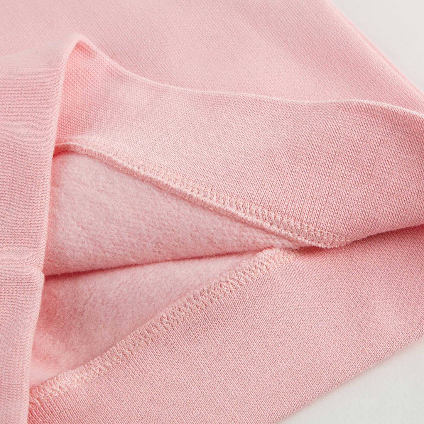 Girls Pink Patch Brand Cotton Sweatshirt
