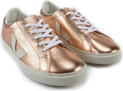 Girls Venus Pierre Leather With White "V" Shoes