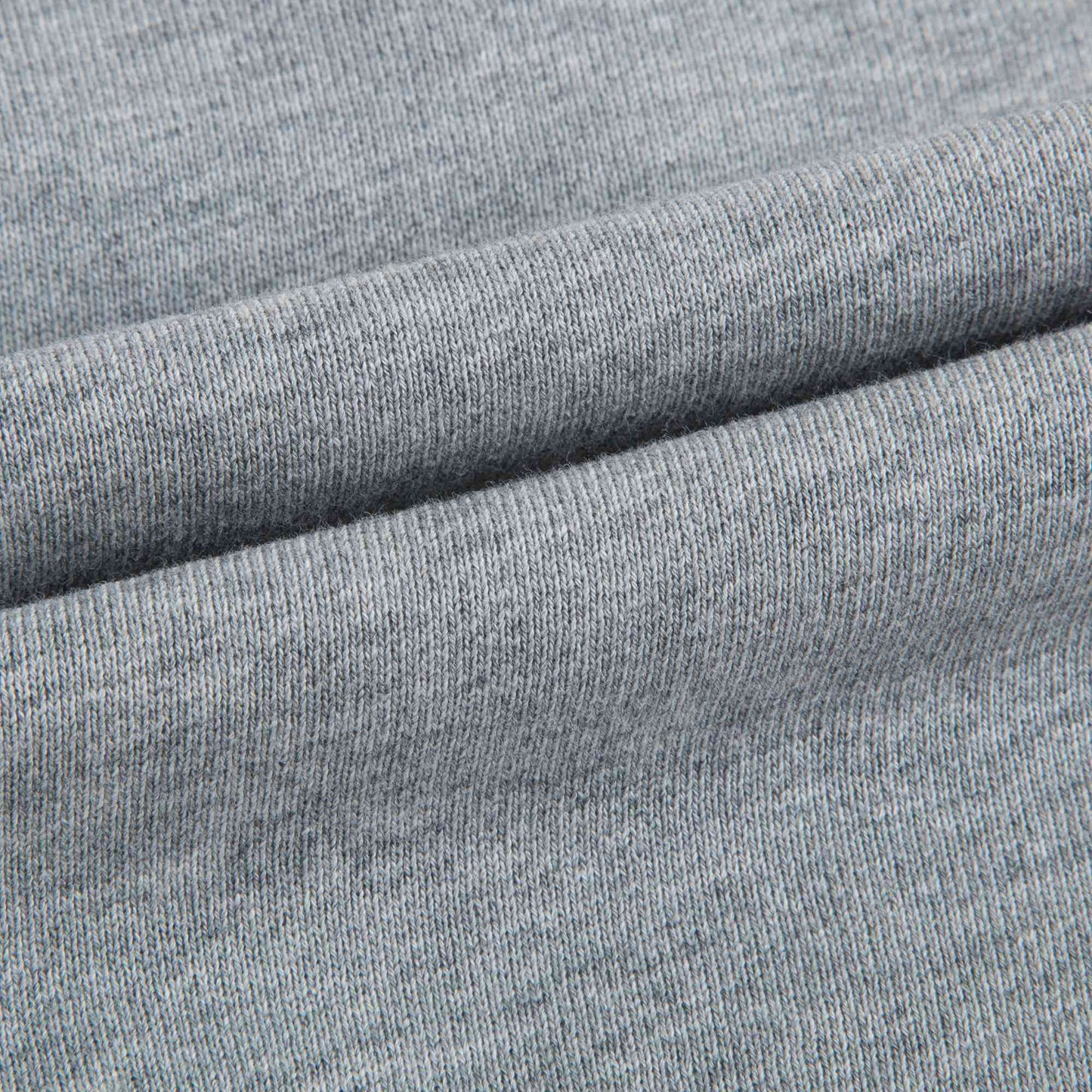 Boys Grey Melange Cotton Trousers