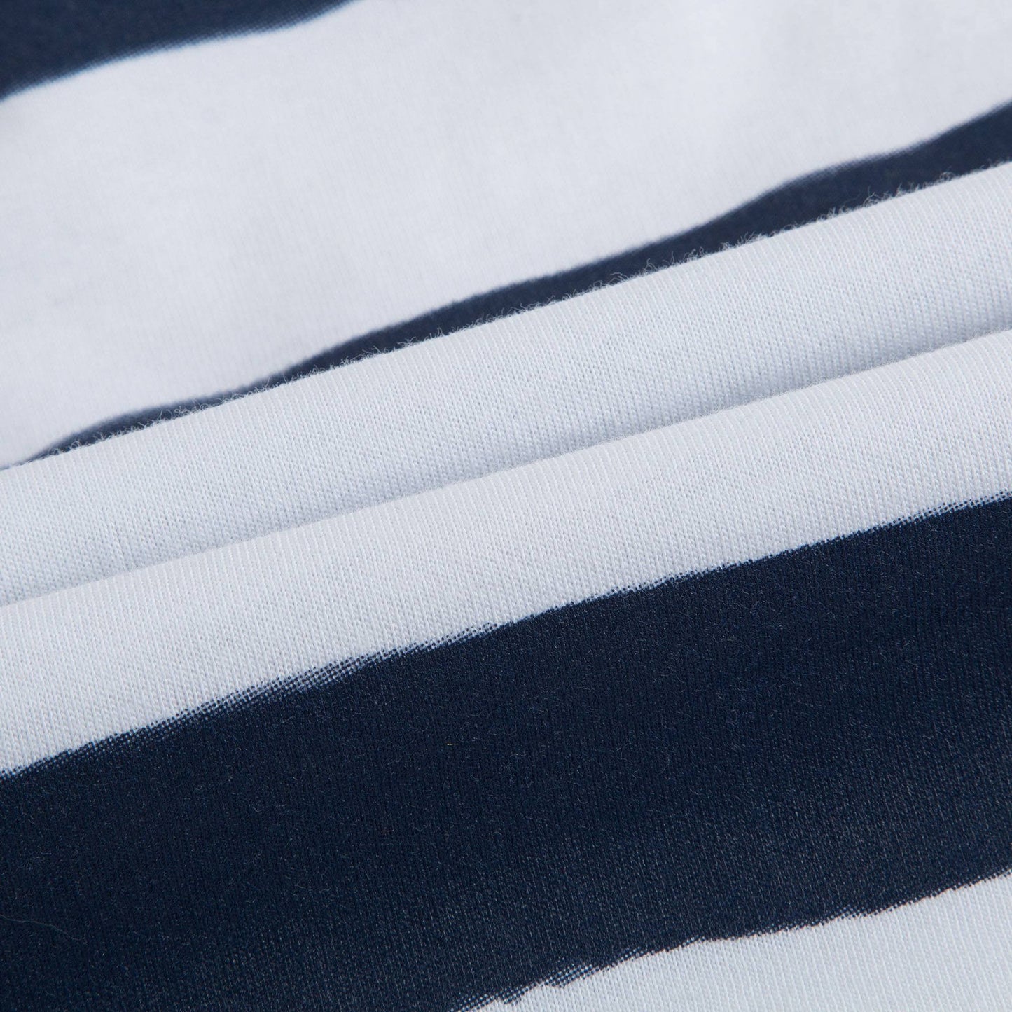 Boys Blue & White Striped T-shirt