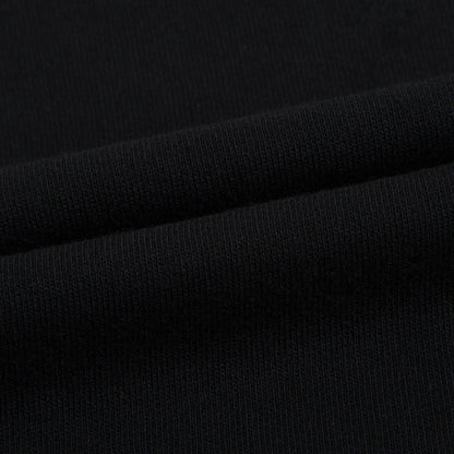Boys Black Short Sleeve Logo Sweatshirt