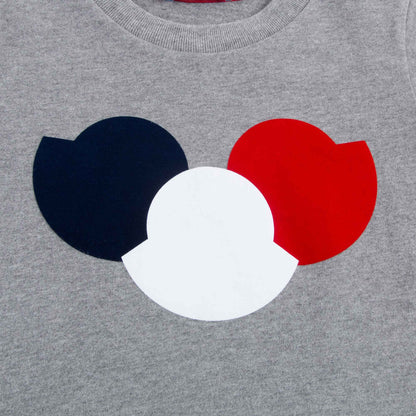 Boys Grey Cotton T-shirt