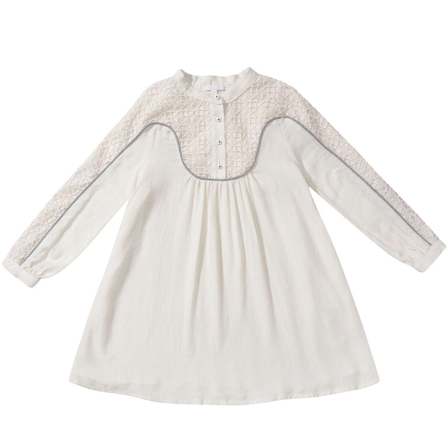 Girls Milk Hollow Dress