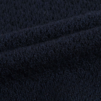 Baby Girls Navy Blue Wool Cardigan