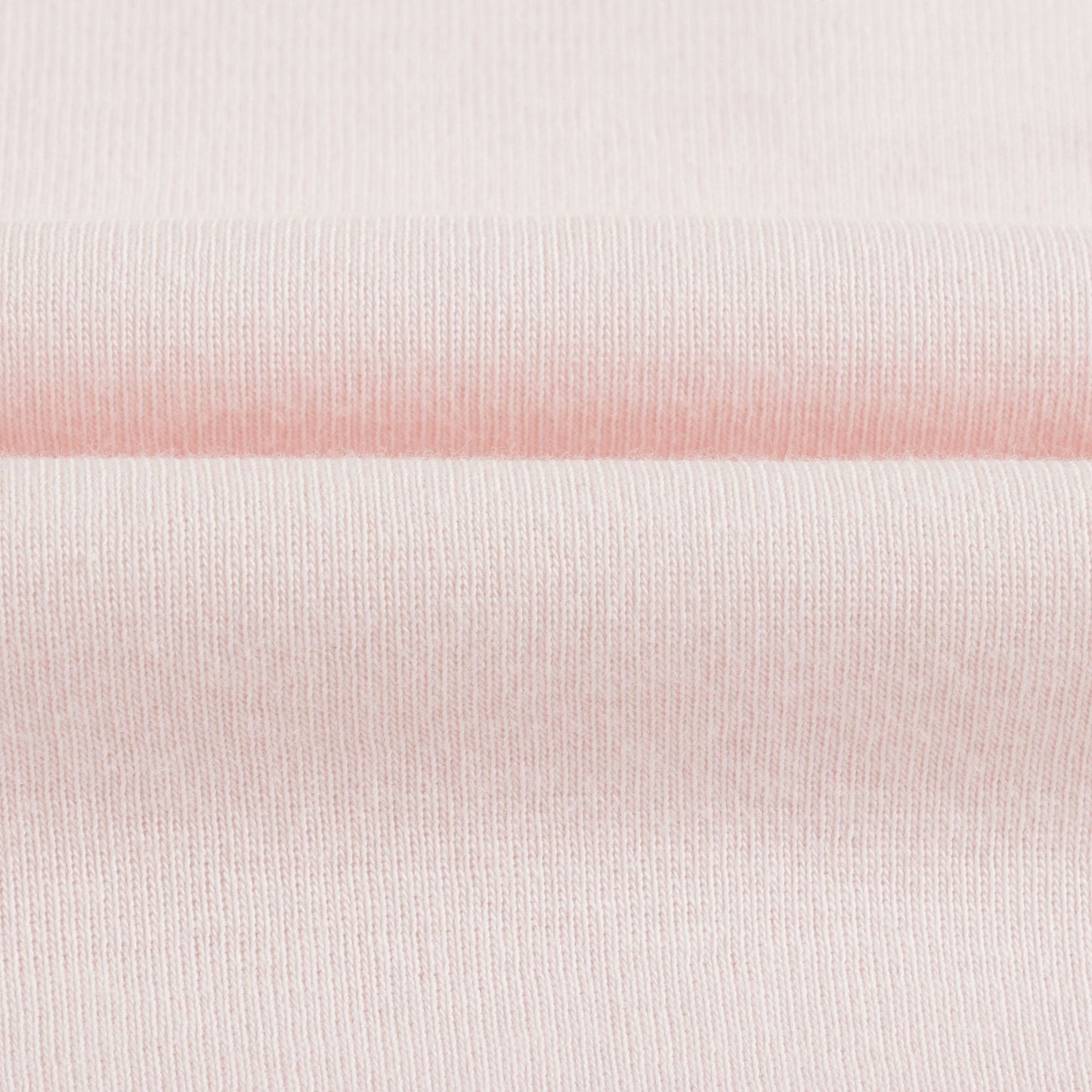 Girls Light Pink Cotton Turtleneck