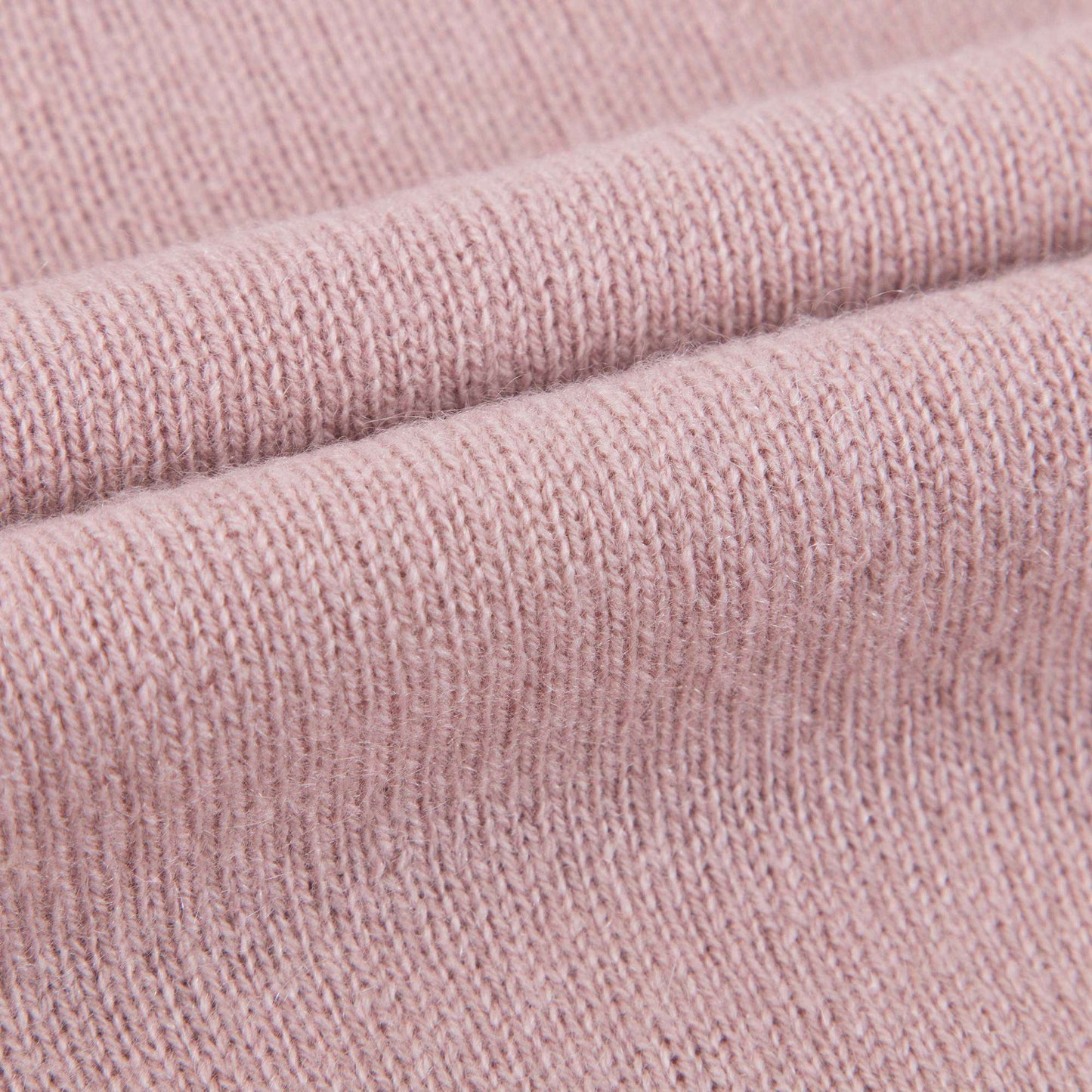 Girls Dusty Pink Cashmere Sweater