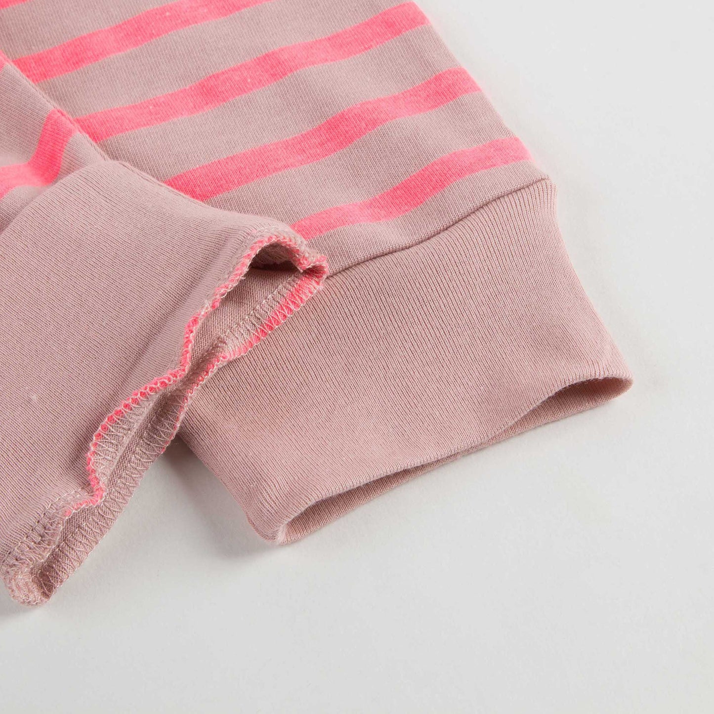 Baby Girls Pink Striped Trousers