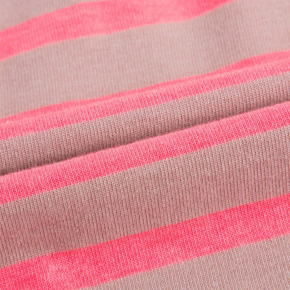 Baby Girls Pink Striped Trousers