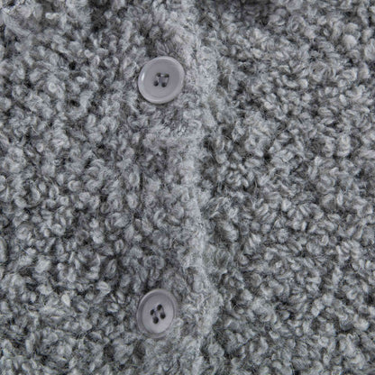 Girls Cloud Grey Cardigan