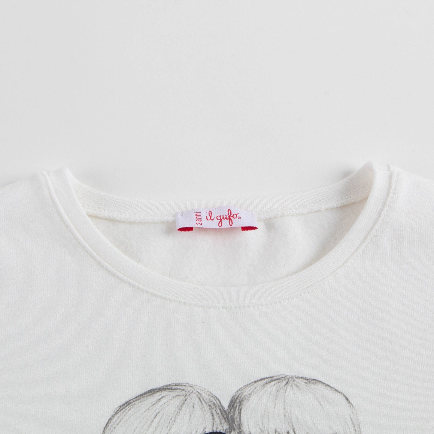 Baby Girls Milk & Red Cotton T-shirt