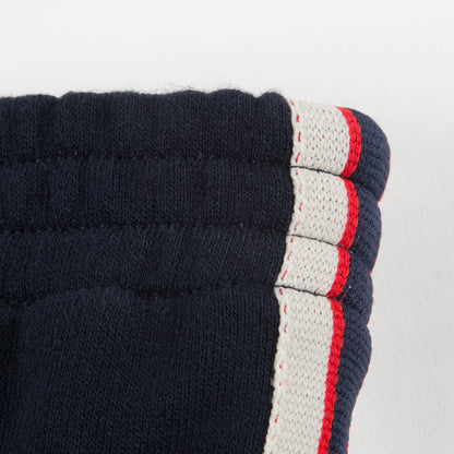 Baby Navy Blue Cotton Joggers